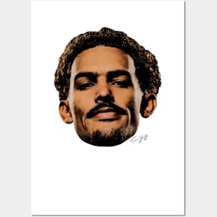 Trae Young Big Face Posters and Art